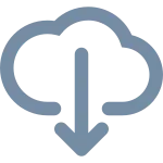 Cloud Download SVG Icon